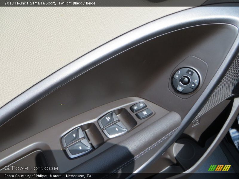 Twilight Black / Beige 2013 Hyundai Santa Fe Sport