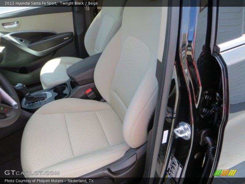 Twilight Black / Beige 2013 Hyundai Santa Fe Sport