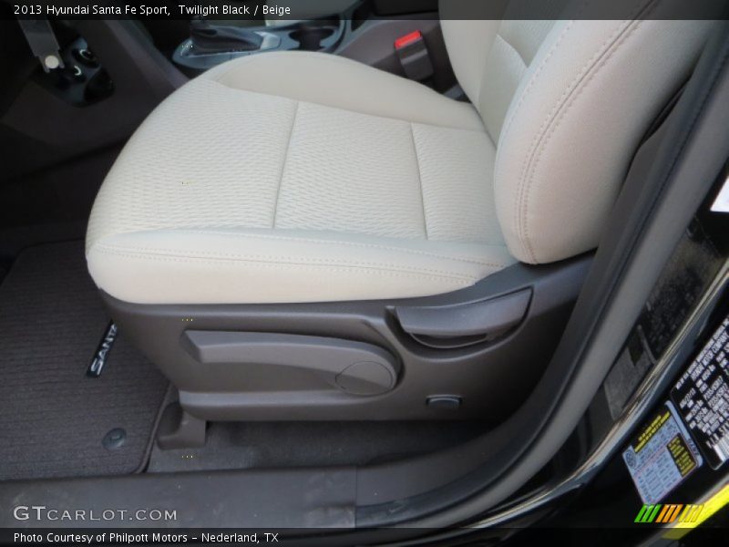 Twilight Black / Beige 2013 Hyundai Santa Fe Sport