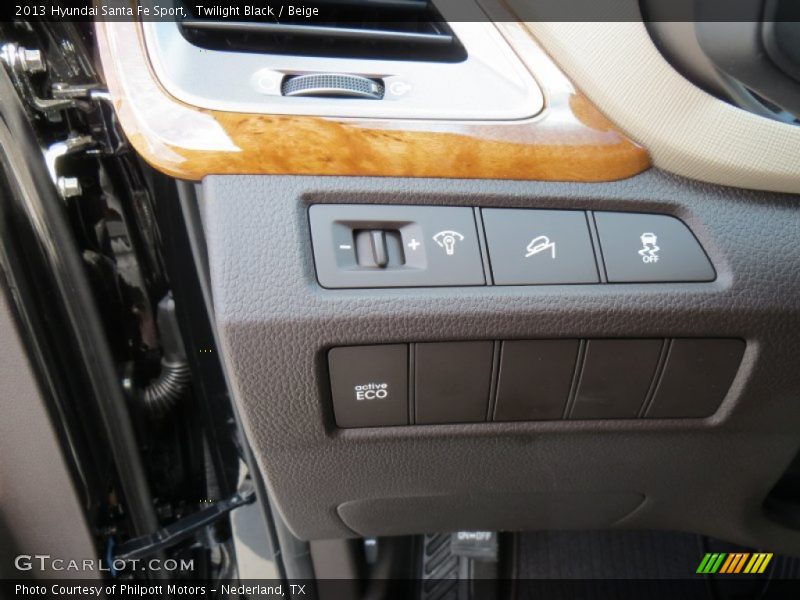 Twilight Black / Beige 2013 Hyundai Santa Fe Sport