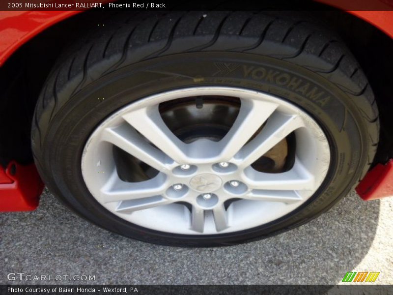 Phoenix Red / Black 2005 Mitsubishi Lancer RALLIART