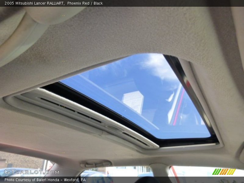 Phoenix Red / Black 2005 Mitsubishi Lancer RALLIART
