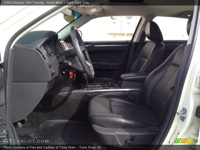 Stone White / Dark Slate Gray 2009 Chrysler 300 Touring