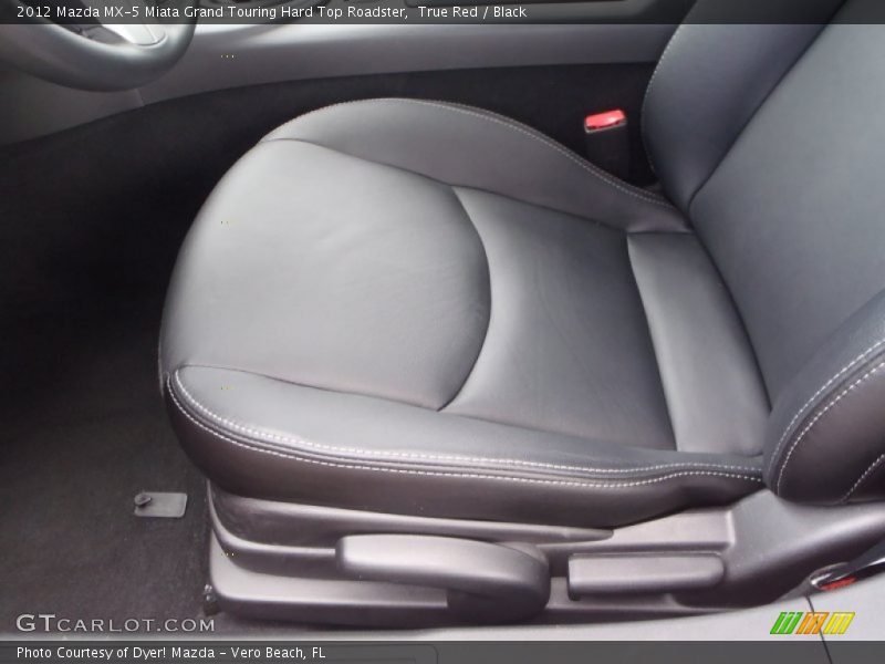 True Red / Black 2012 Mazda MX-5 Miata Grand Touring Hard Top Roadster