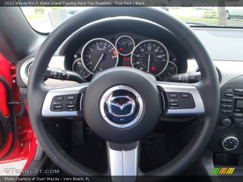  2012 MX-5 Miata Grand Touring Hard Top Roadster Steering Wheel