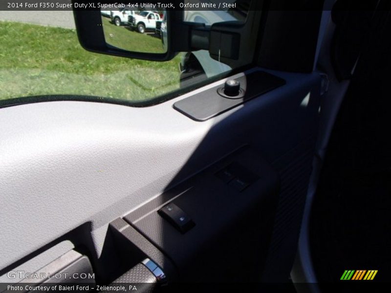 Oxford White / Steel 2014 Ford F350 Super Duty XL SuperCab 4x4 Utility Truck