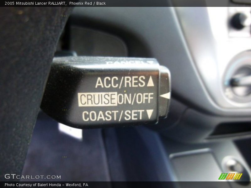 Phoenix Red / Black 2005 Mitsubishi Lancer RALLIART