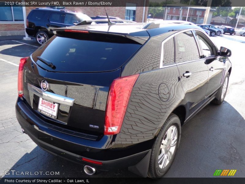 Black Raven / Ebony/Ebony 2013 Cadillac SRX Luxury FWD