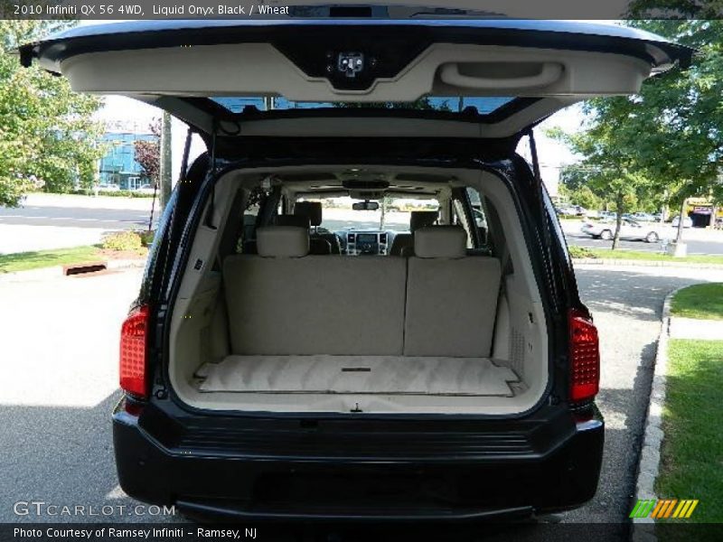 Liquid Onyx Black / Wheat 2010 Infiniti QX 56 4WD