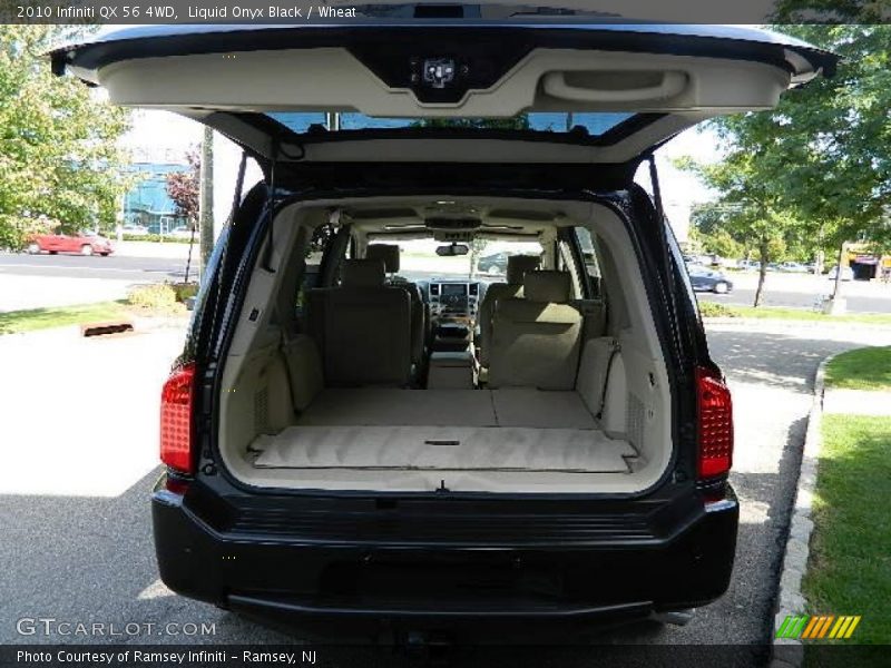 Liquid Onyx Black / Wheat 2010 Infiniti QX 56 4WD