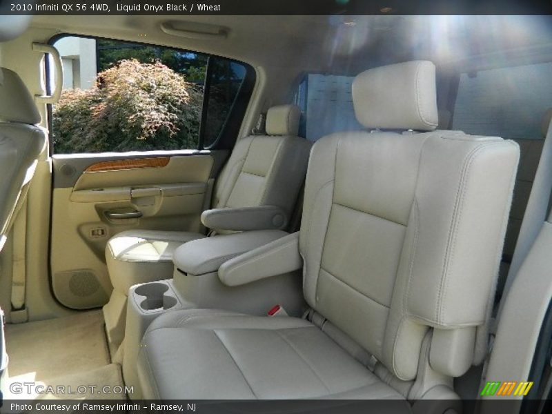 Liquid Onyx Black / Wheat 2010 Infiniti QX 56 4WD