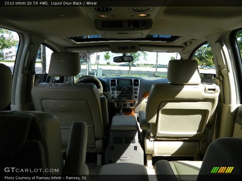 Liquid Onyx Black / Wheat 2010 Infiniti QX 56 4WD