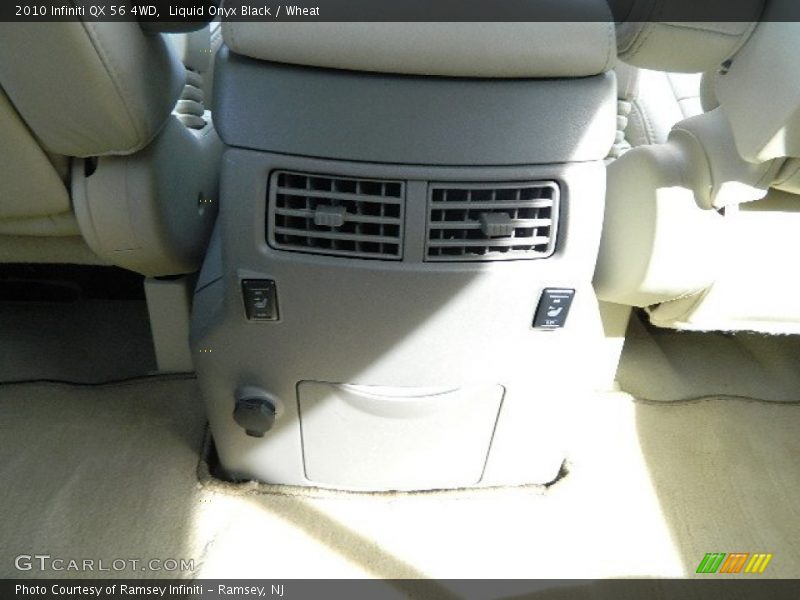 Liquid Onyx Black / Wheat 2010 Infiniti QX 56 4WD