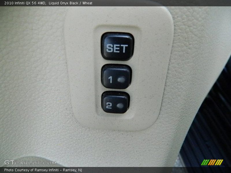 Liquid Onyx Black / Wheat 2010 Infiniti QX 56 4WD