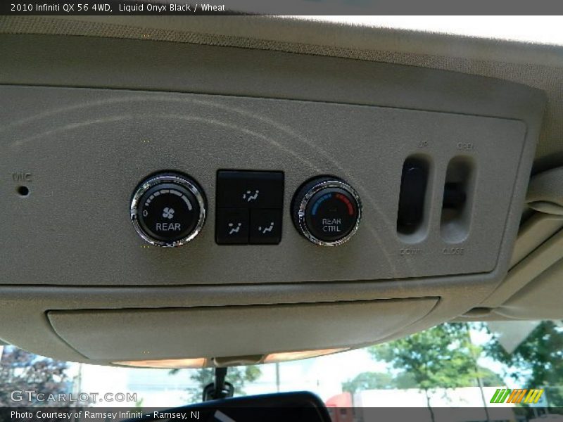 Liquid Onyx Black / Wheat 2010 Infiniti QX 56 4WD