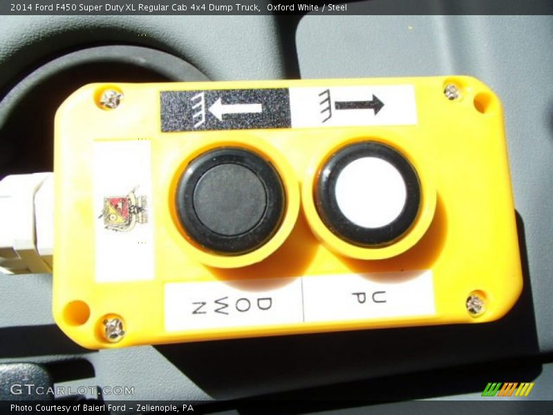 Oxford White / Steel 2014 Ford F450 Super Duty XL Regular Cab 4x4 Dump Truck