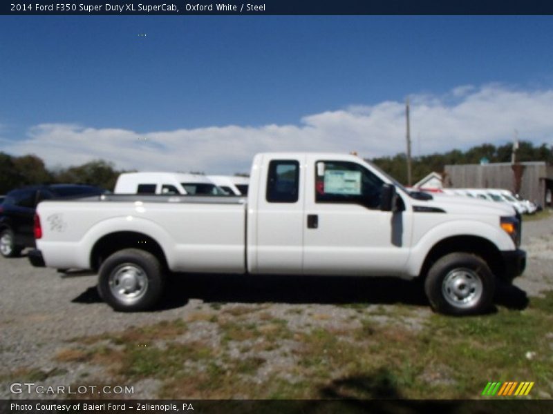 Oxford White / Steel 2014 Ford F350 Super Duty XL SuperCab