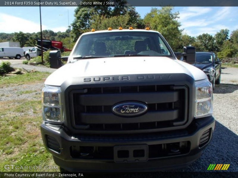 Oxford White / Steel 2014 Ford F350 Super Duty XL SuperCab