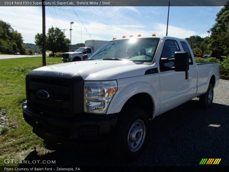 Oxford White / Steel 2014 Ford F350 Super Duty XL SuperCab