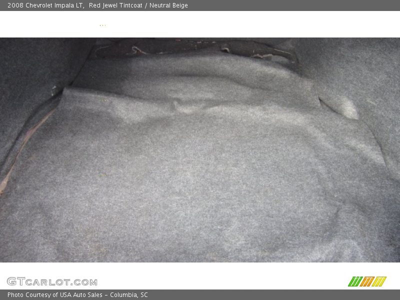 Red Jewel Tintcoat / Neutral Beige 2008 Chevrolet Impala LT