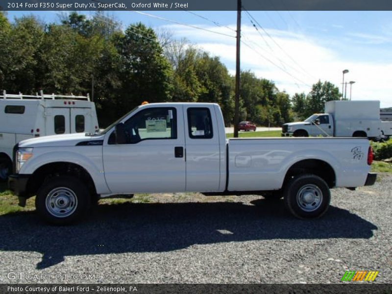 Oxford White / Steel 2014 Ford F350 Super Duty XL SuperCab