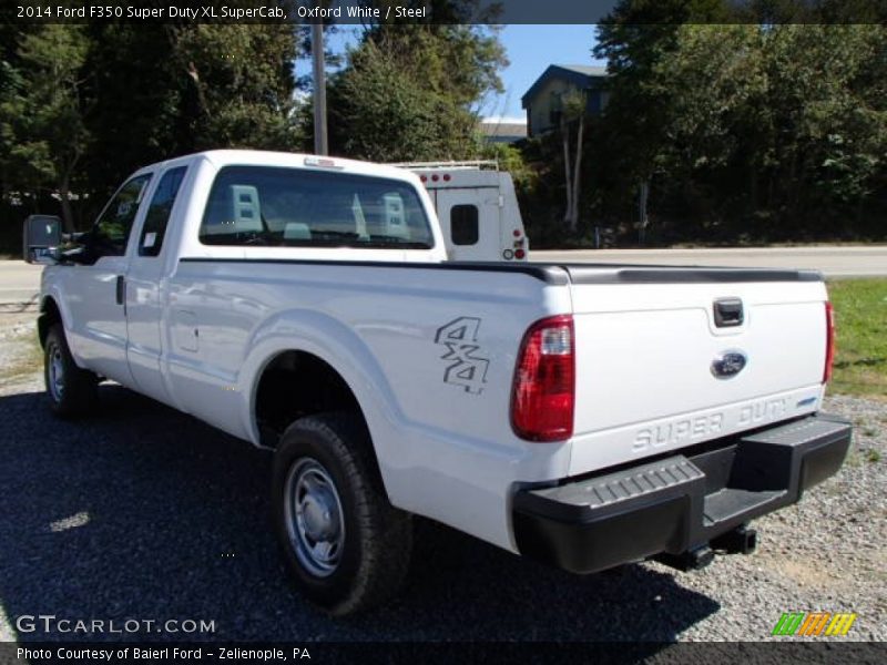 Oxford White / Steel 2014 Ford F350 Super Duty XL SuperCab
