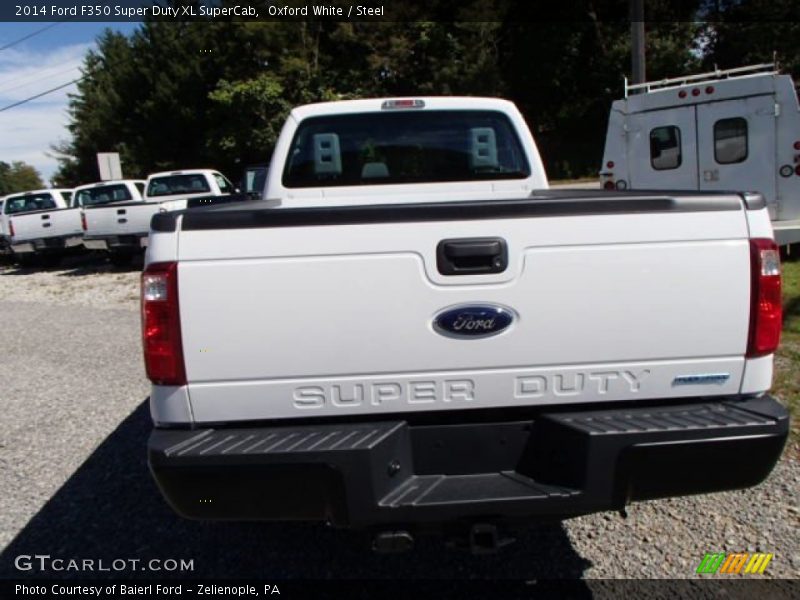 Oxford White / Steel 2014 Ford F350 Super Duty XL SuperCab
