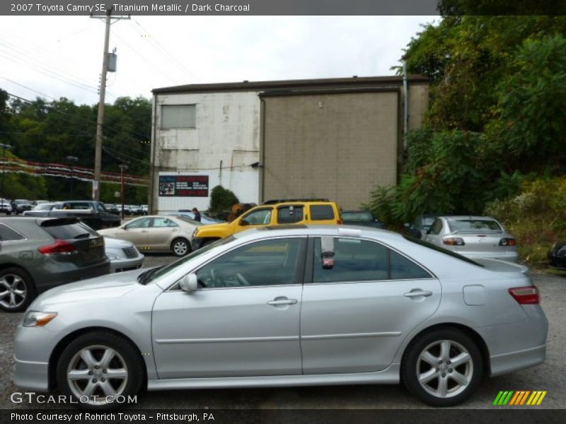 Titanium Metallic / Dark Charcoal 2007 Toyota Camry SE