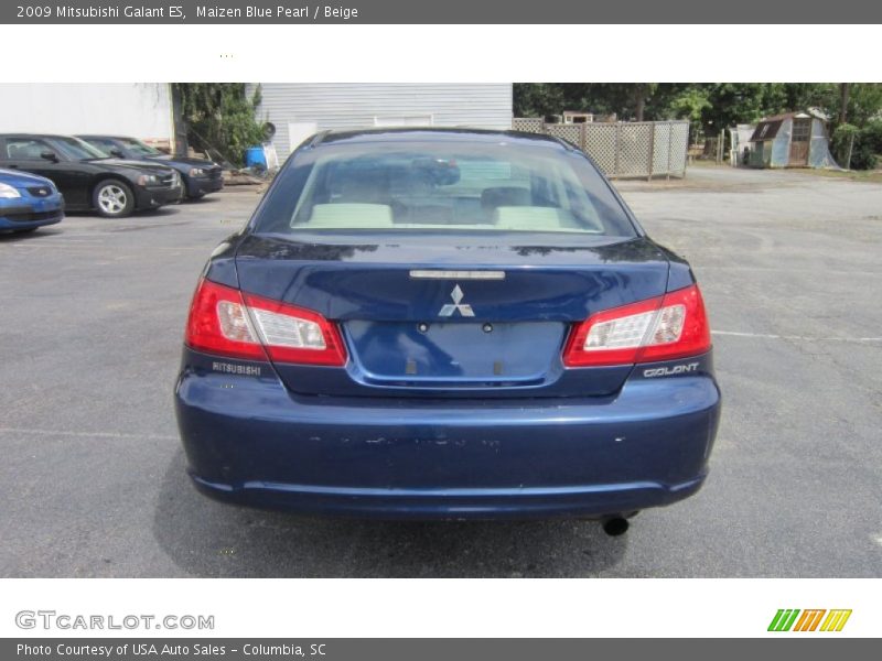 Maizen Blue Pearl / Beige 2009 Mitsubishi Galant ES