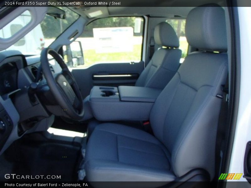 Front Seat of 2014 F350 Super Duty XL SuperCab