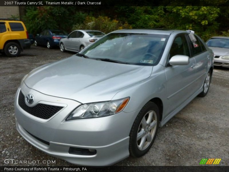 Titanium Metallic / Dark Charcoal 2007 Toyota Camry SE