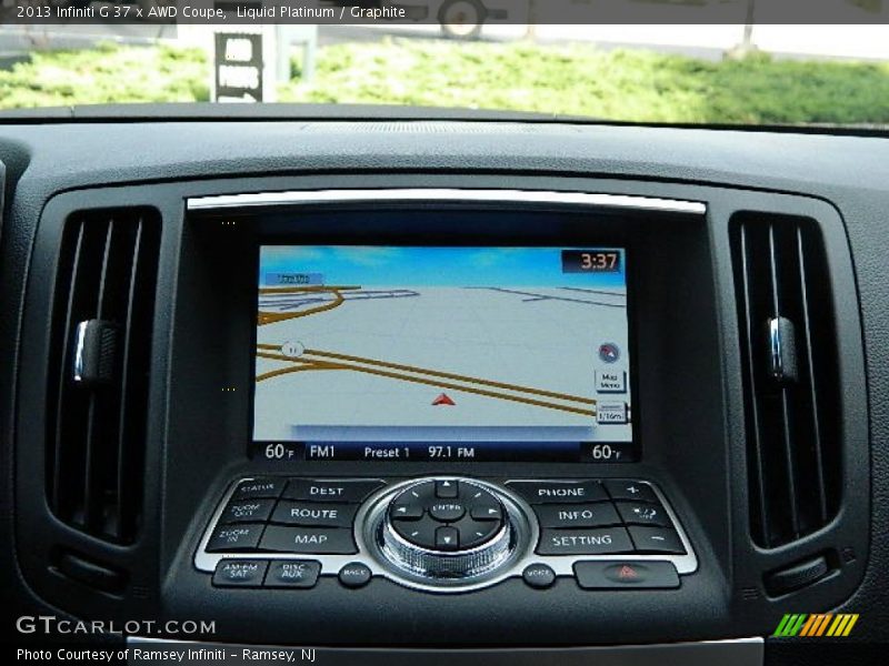 Liquid Platinum / Graphite 2013 Infiniti G 37 x AWD Coupe