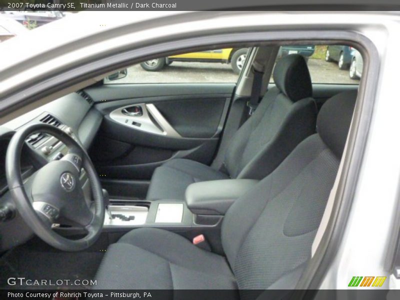 Titanium Metallic / Dark Charcoal 2007 Toyota Camry SE
