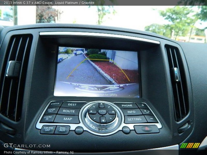 Liquid Platinum / Graphite 2013 Infiniti G 37 x AWD Coupe