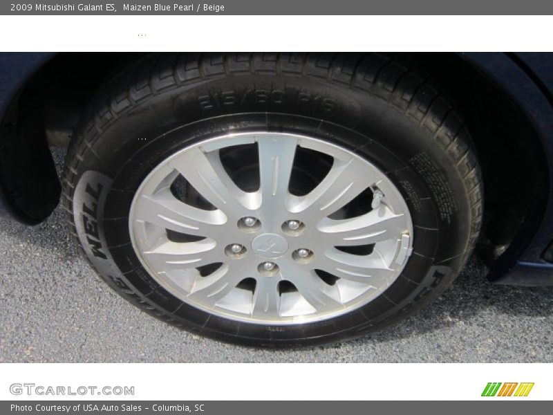 Maizen Blue Pearl / Beige 2009 Mitsubishi Galant ES