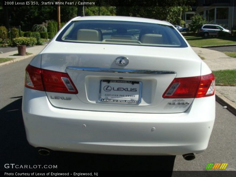 Starfire White Pearl / Cashmere 2008 Lexus ES 350
