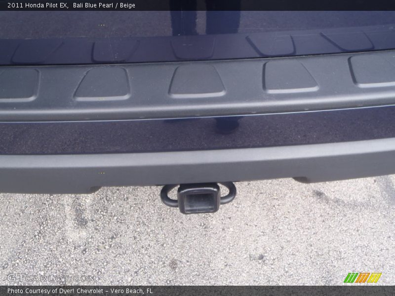 Bali Blue Pearl / Beige 2011 Honda Pilot EX