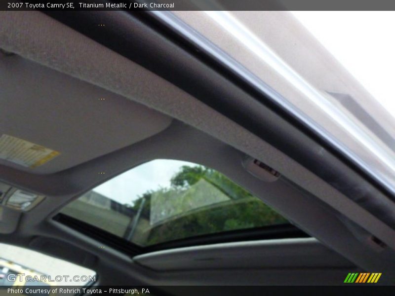 Titanium Metallic / Dark Charcoal 2007 Toyota Camry SE