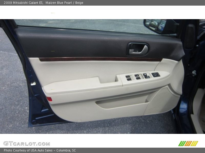 Maizen Blue Pearl / Beige 2009 Mitsubishi Galant ES