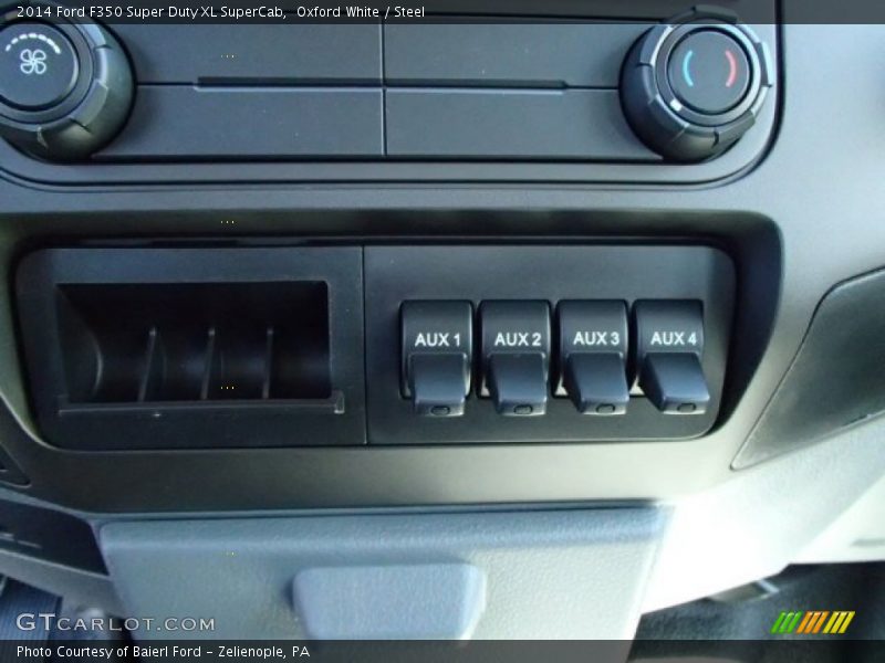 Oxford White / Steel 2014 Ford F350 Super Duty XL SuperCab