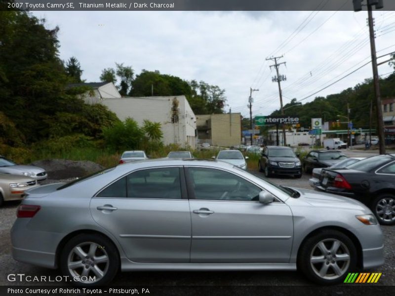 Titanium Metallic / Dark Charcoal 2007 Toyota Camry SE