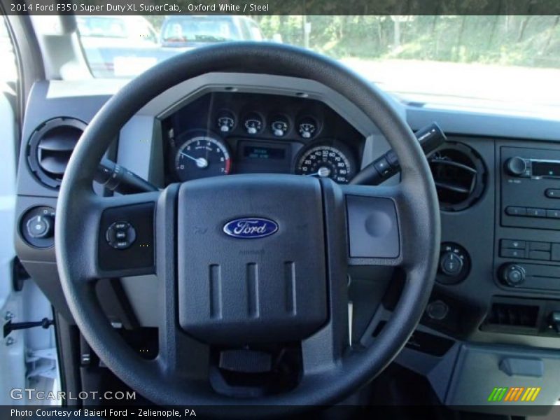  2014 F350 Super Duty XL SuperCab Steering Wheel