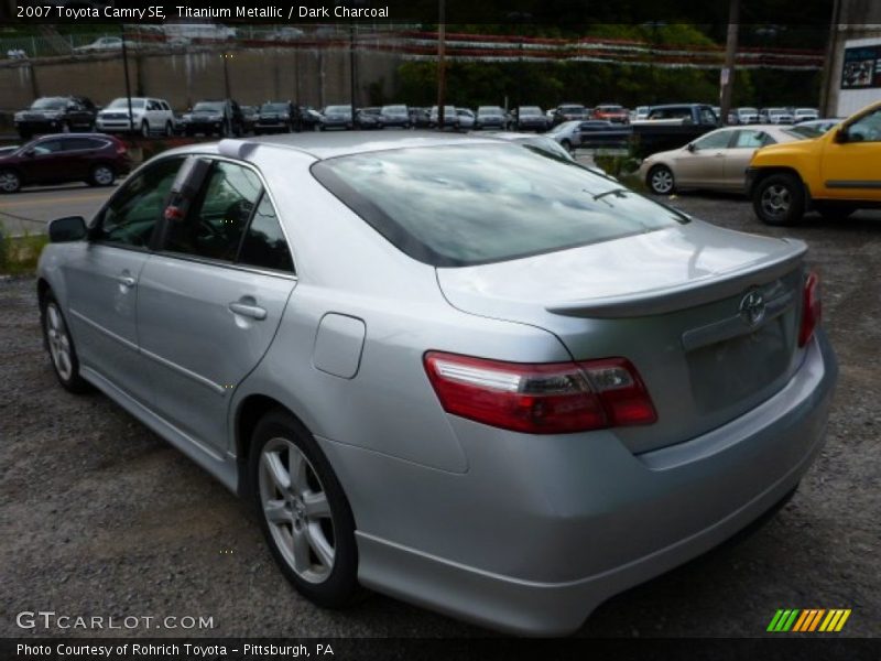 Titanium Metallic / Dark Charcoal 2007 Toyota Camry SE