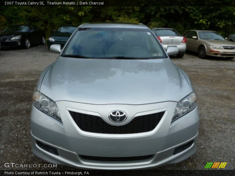 Titanium Metallic / Dark Charcoal 2007 Toyota Camry SE