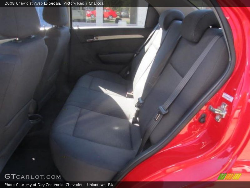 Victory Red / Charcoal 2008 Chevrolet Aveo LS Sedan