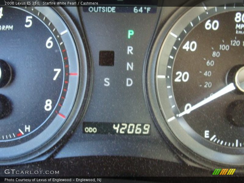 Starfire White Pearl / Cashmere 2008 Lexus ES 350