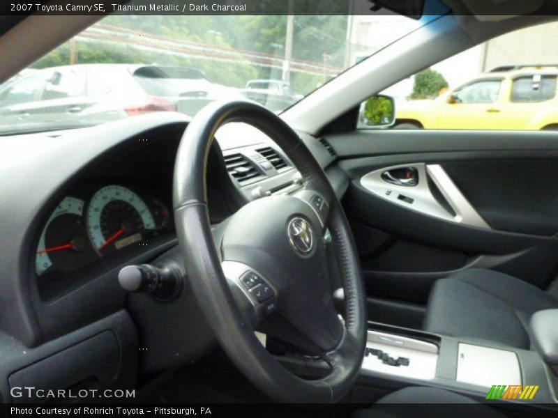 Titanium Metallic / Dark Charcoal 2007 Toyota Camry SE