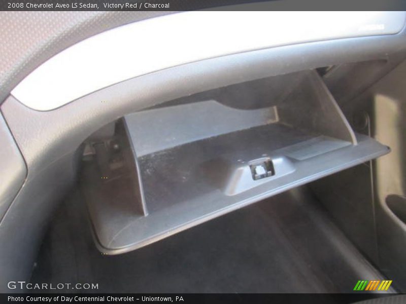 Victory Red / Charcoal 2008 Chevrolet Aveo LS Sedan