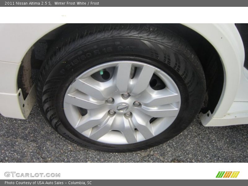 Winter Frost White / Frost 2011 Nissan Altima 2.5 S