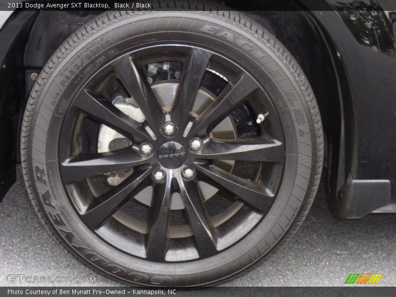 Black / Black 2013 Dodge Avenger SXT Blacktop